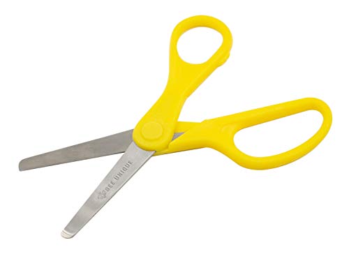 Tesoura Escolar Lâmina Inox Cores Sortidas 13 cm C/ 4 Cores, DS-SO0002