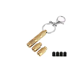 GODESON Tire Deflator 4-in-1 Solid Brass Tire Pressure Deflator for Offroad Vehicles