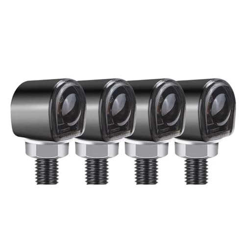 Feux stop clignotant moto étanche 12V alu 8mm éclairage puissant