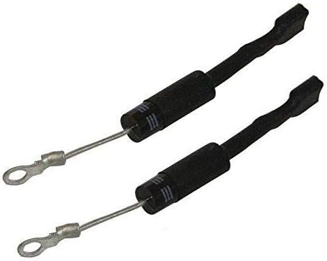 EXPHV10 (2 Pack) Microwave High Voltage Diode (Rectifier) Replaces WB27X1160, WB27X10597, 5304417430, WP13091701, WPR9800486, 6851W1A002E, 3518400800, DE91-70063D, WB27X10930, W11256462