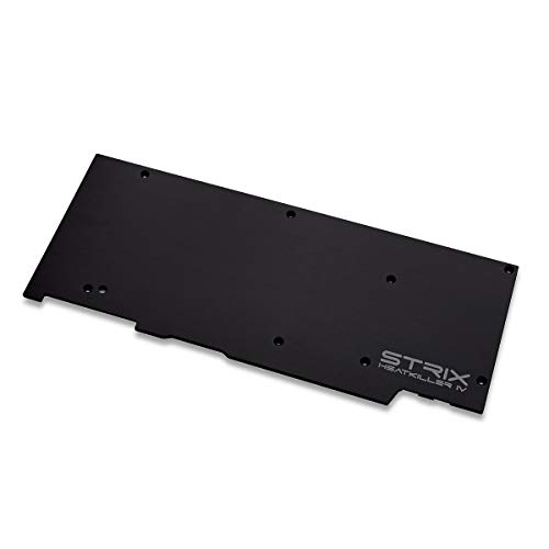 Watercool HEATKILLER IV eBC - Backplate for ASUS 2080Ti Strix - Black