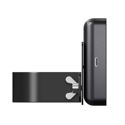 Support Chromebox Micro CTA Digital en U Noir Fixation Sécurisée