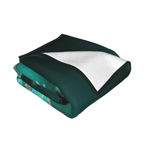 Couverture en micro-polaire libellule pliable pour lit et canapé - 4