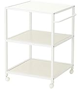 Amazon.co.jp: 大型 フラットワゴン 3段 幅60cm×奥行42cm×高さ80cm