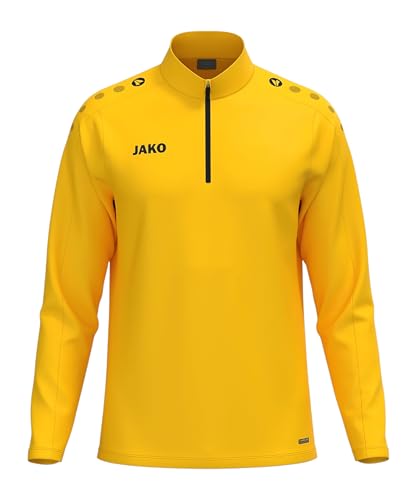 Ziptop JAKO enfant jaune taille 128 pour rester au chaud au foot