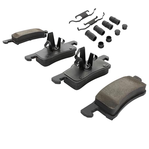Image of QUALITY-BUILT Rear Ceramic Brake Pads, Premium 1001-0935C, Compatible with 2003-2006 Ford /Lincoln (Expedition,Navigator)