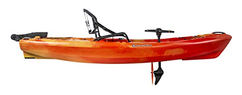 Image of Perception Crank 10 | Sit on Top Pedal Kayak | Adjustable Lawn Chair Seat