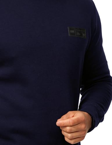 JACK & JONES Herren Sweatshirt Nicko Infinity Pullover Sweater (S, Navy) 4