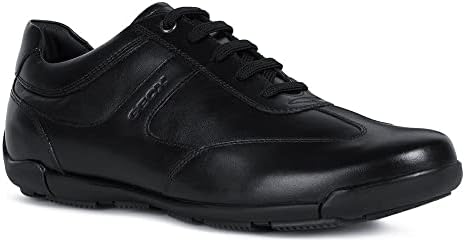 Geox Men's Low-Top Trainers Sneaker, Black, 8 | Image 5