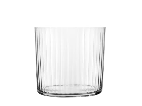 H&H Gary - Set 6 Bicchieri in Vetro ottico ultrasottile, 40 cl, design elegante, lavabili in lavastoviglie