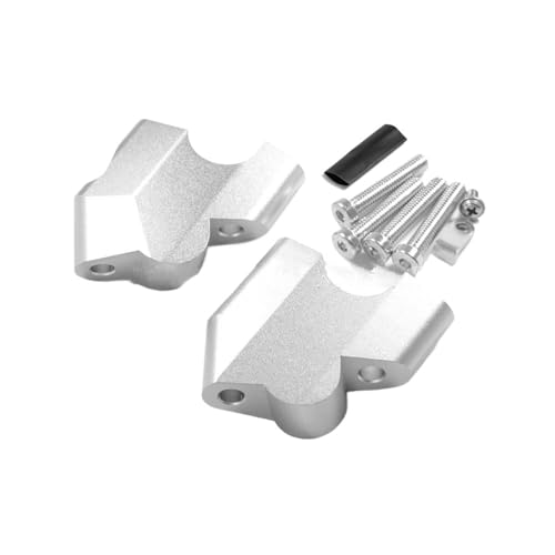Rehausseur guidon moto Ducati DesertX argent confort de conduite