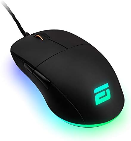 Endgame Gear XM1r Gaming Mouse Programmable Mouse with 5 Buttons and 19,000DPI, Black
