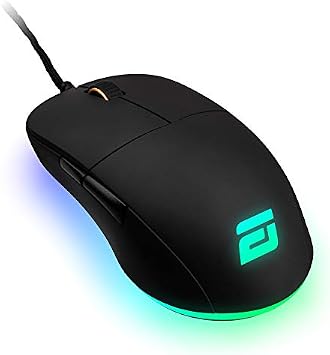 Endgame Gear XM1r Gaming Mouse Programmable Mouse with 5 Buttons and 19,000DPI, Black