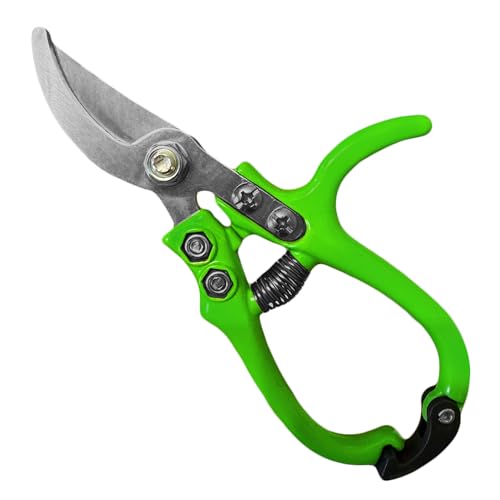 GARDEN GURU Ergonomic Garden Snips Clippers - Professional Hand Pruner Pruning Shear Scissors with Comfort Grip Handles for Gardening Trimming and Yard Work &ndash; High Carbon Steel - 1 Case (100 Pcs)