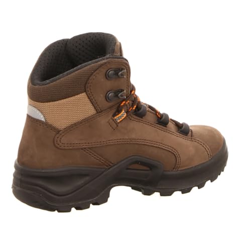 Lowa Unisex-Kinder Renegade Ii GTX Mid Junior Wanderstiefel, Braun (Braun/orange)