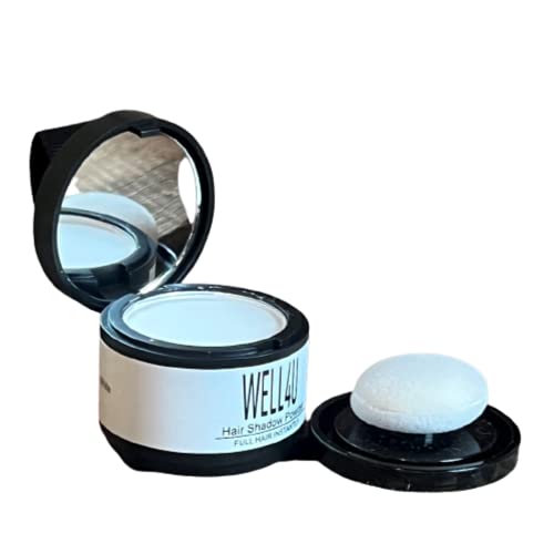 WELL4U - polvere di base per capelli - trucco per il cuoio capelluto / 11 colori - polvere di base impermeabile per donne e uomini - più mirata di spray correttore, penna correttore o vari correttori
