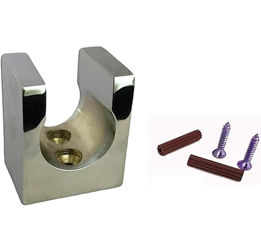 Toilet Jet Spray Wall Hook Stand | Aluminium Chrome Plated Wall Hook Stand Holder | Bathroom Jet Spray for Toilet |Jet Spray Faucet Wall Stand - Easy Grip (Pack of 1) (B0D56ZNJ9D) Amazon Price History, Amazon Price Tracker