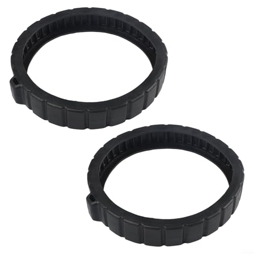 Yhenlovtt Kit de nettoyage de piscine 360287 avec design nervuré pour une meilleure prise en main compatible avec et modèles d'équipement de piscine (2 pièces)