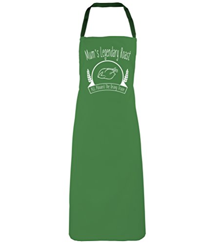Tablier de cuisine vert Edward Sinclair cuisson et préparation au four