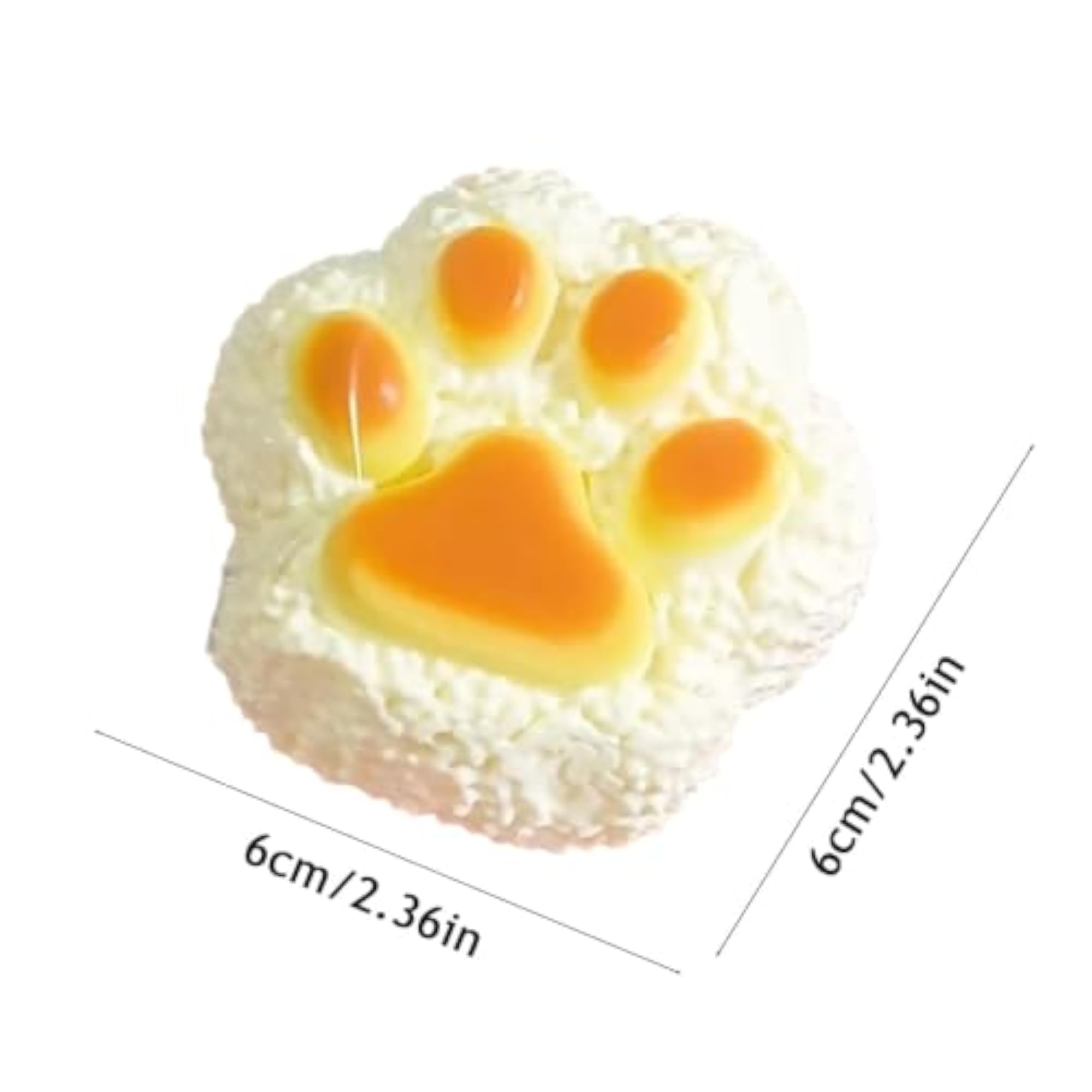 2Pcs Taba Squishy Cat Paw Set, Soft Squishy Toy