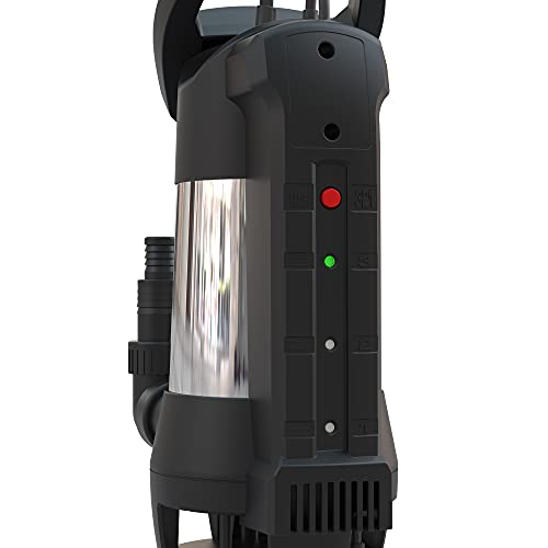 Güde Schmutzwasserpumpe GS 750.1 mit Edelstahlmantel und Sensorschalter