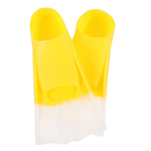 BESPORTBLE Silicone for Diving Snorkeling Adult Training Flippers Compact Size Durable Non-Slip Fin Shoes