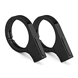 moqiang Motorcycle LED Turn Signal Light Indicators 43-46mm Front Fork Clamp Amber Lamp 12V for Motorcycle Cruiser Bobber Honda Custom Chopper