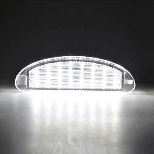 Lámpara matrícula trasera coche luz LED blanca placa Clio Twingo 1998-2005 6