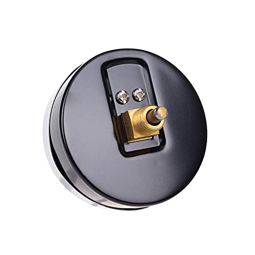 THERMIS Thermomanometer Anschluss von hinten G1/2 (80 mm) 0-120°C (0-6 bar) Temperatur Manometer 3082