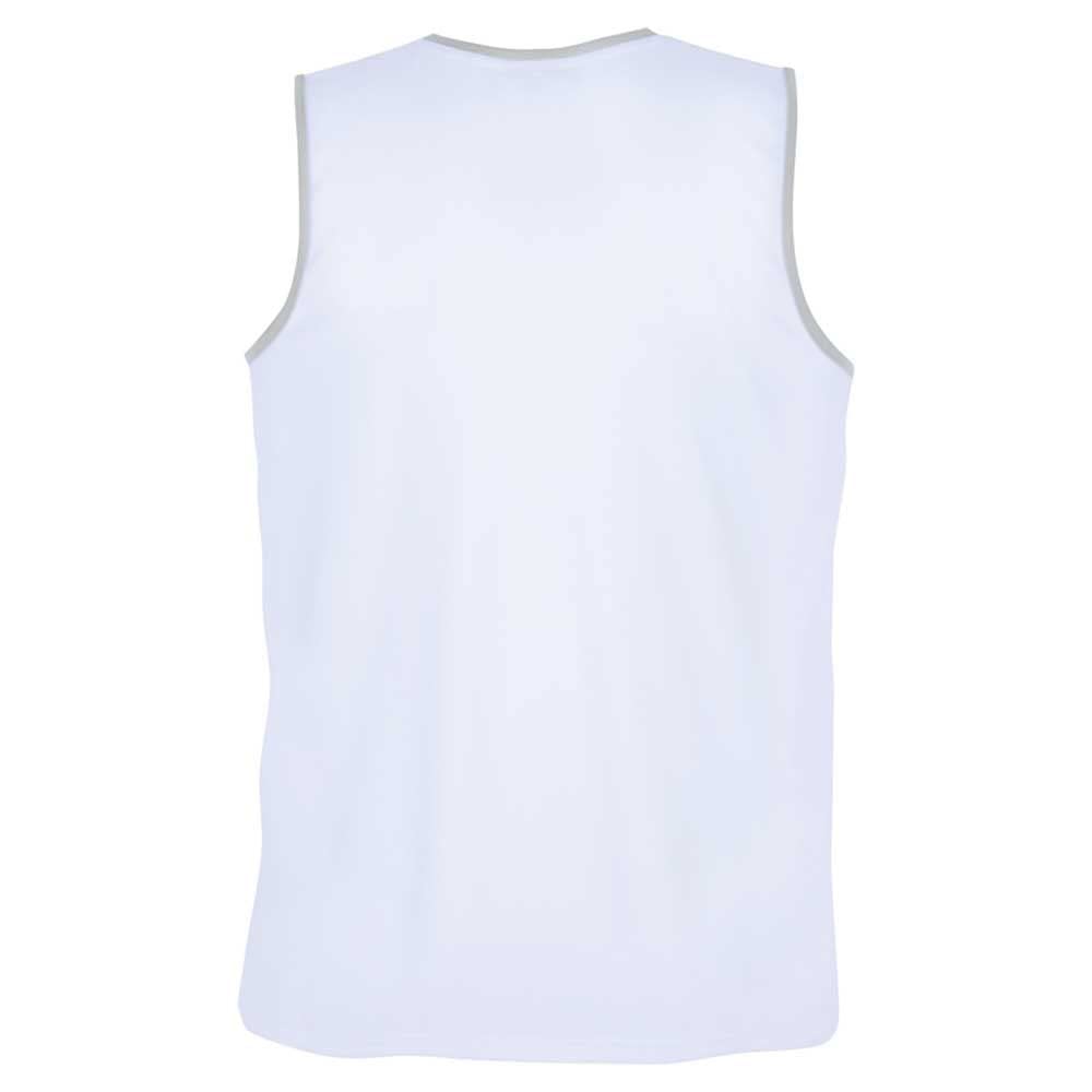 Spalding Dziecięcy tank top, biały, srebrny, 116