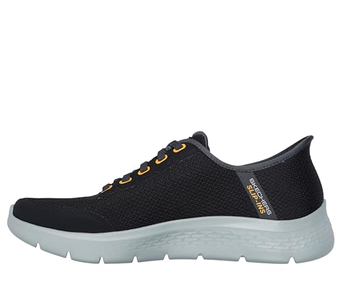 Skechers Skechers Men's Go Walk Flex Netro Hands Free Slip-Ins Sneaker, Black, 7.5