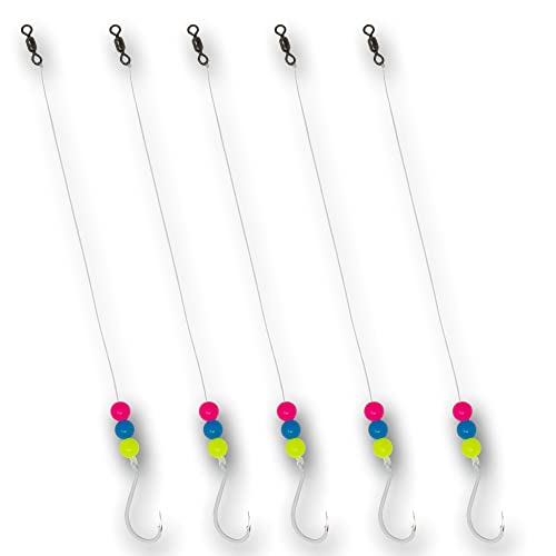 Tooth Shield Tackle Wonderbread Ice Fishing Fluorocarbon Walleye Tip...