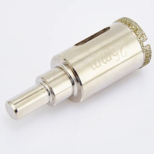 Daduori 1 Inch (25Mm) Diamond Hole Saw With Pilot Bit, 1" Tile Hole Saw With Center Drill Bit For Marble, Granite, Ceramics, Porcelain Tiles, 1-1/2" Depth Of Cut For Thick Countertops #TOP1