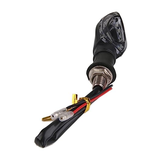 RUNROTOO 2Pcs Luzes De Sinalização De Motocicleta Luzes De Corrida Durante O Dia