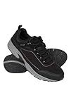 Mountain Warehouse Ramble Softshell Mens Waterproof Shoes - IsoDry Sneakers with High Traction Outsole & EVA Cushioning - All Season Walking, Hiking, Outdoors & Trekking Charcoal Adult Shoe Size 10