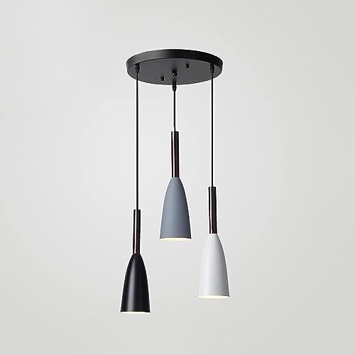 Lustre nordique e27 en fer forgé pour un plafonnier moderne et durable