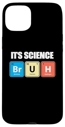 Its Science Bruh Funny Periodic Table Meme Tee Humor Now LOL �X�}�z�P�[�X iPhone 15 Plus �p