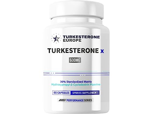 Turkesterone X 30% Complexe avec HydroPerine™ - 60 Gélules (600mg...