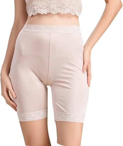 Boxer en dentelle et soie douce pour femme : confort pour la nuit