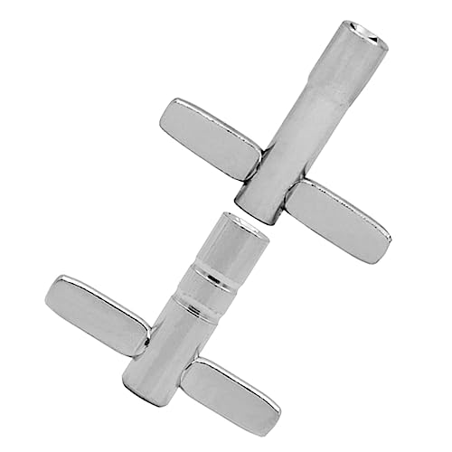 Totority Drum Tuner Key Set Universal Drum Tuning Tool Ergonomic Handle for Comfortable Grip Metal Drum Key Kit Random Style
