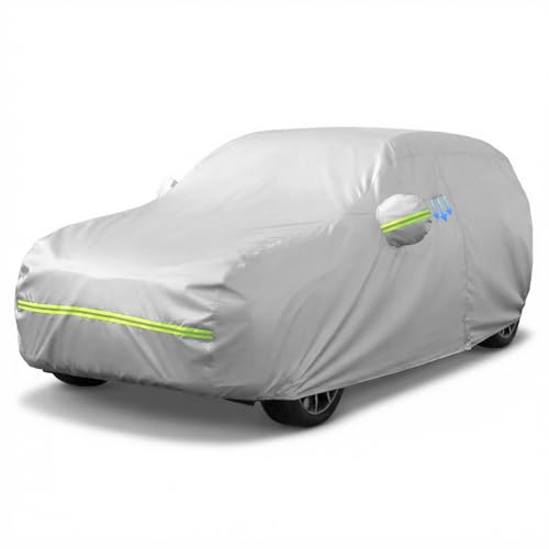 Favoto SUV Car Cover for Automobiles -Waterproof All Weather Sun