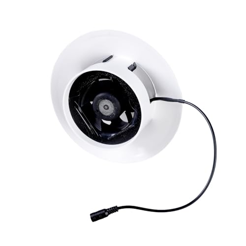 Ventilatore A Energia Solare Da 12 V Con Cavo Da 33 Cm Per Pollai E Ambienti Esterni, Ventilatore Impermeabile