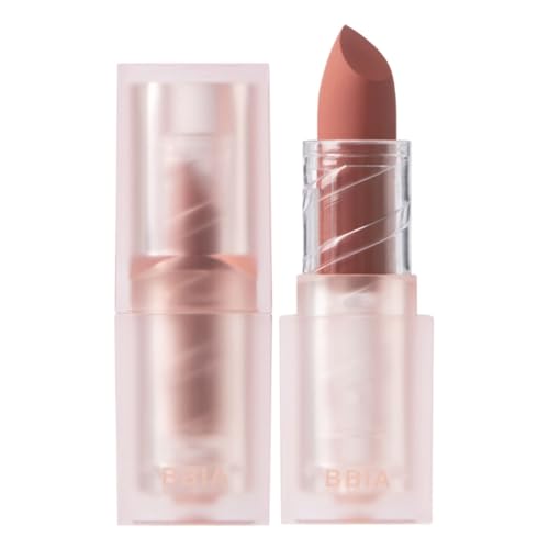 BBIA Last Powder Lipstick Series2 - Powder Matte Lipstick, Full Coverage, Non-Drying Matte Finish, Weightless Velvet Texture, Long-Lasting Lip Makeup, MLBB, Vegan, Korea Lip Makeup (11 BROWN SUGAR)