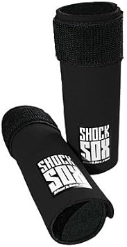 Shock Sox Fork Seal Guards 37-50mm Fork Tube 6" Black for Yamaha Super Tenere 1200 ES 2014-2018