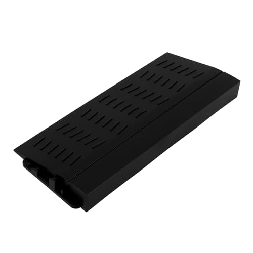 MUSISALY di Soglia Antiscivolo in Plastica Resistente per Robot Aspirapolvere, Compatibile, per Gradini e Rampe di Ingresso Neri