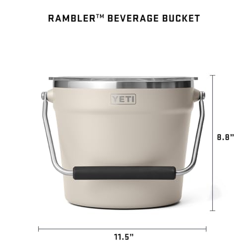 YETI Beverage/Ice Bucket, Holds 6 Longnecks or 3 Bottles of Wine