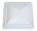 Cynder 2020 Universal Lid Impact-Resistant Rv Camper Motorhome Trailer Roof Air Vent Cover Vortex Vent Fan, Vent Line, Elixir White