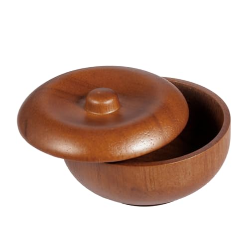 SOESFOUFU Barber Lather Bowl Men's Shaving Soap Bowl Lid Shaving