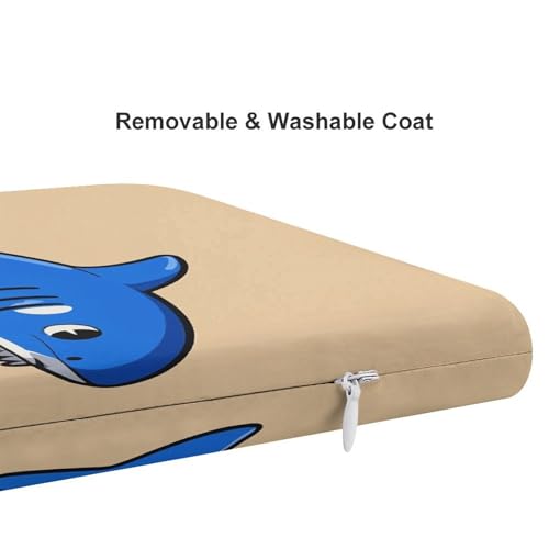 Coussin en mousse à mémoire de forme pour assise de sol