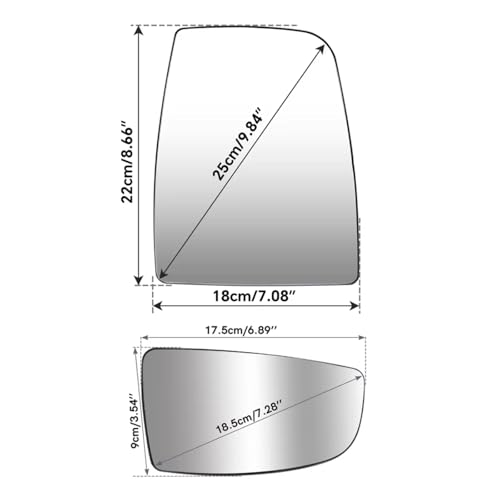 Rétroviseur inférieur droit élimine angle mort Transit MK8 2015-2019 - 4